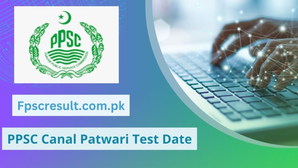 PPSC Canal Patwari Written Test Date 2023 | 29 October