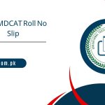 KMU MDCAT Roll No Slip 2024