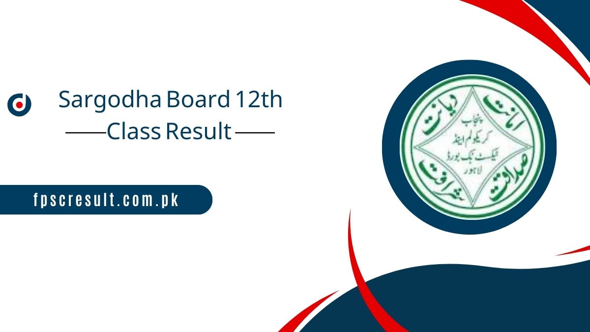 Sargodha Board 2nd Year Supplementary Result 2025