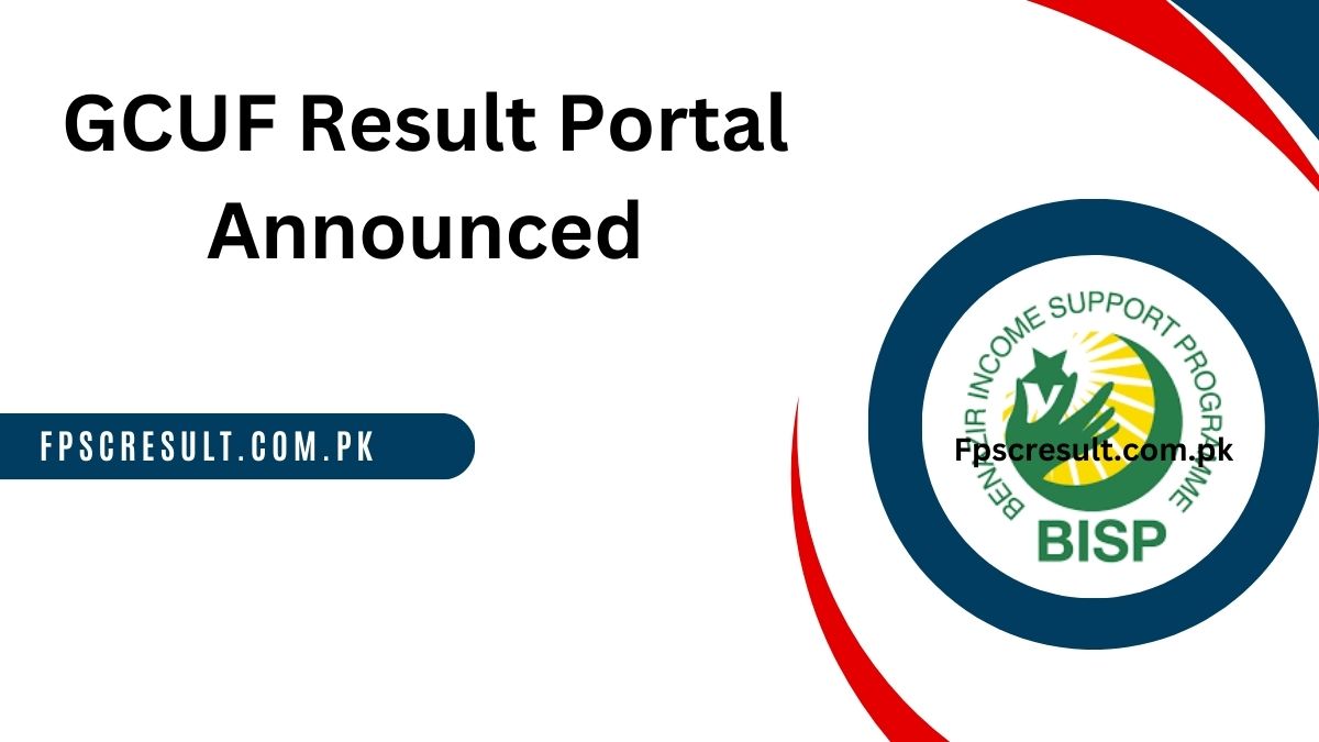 GCUF Result Portal 2023