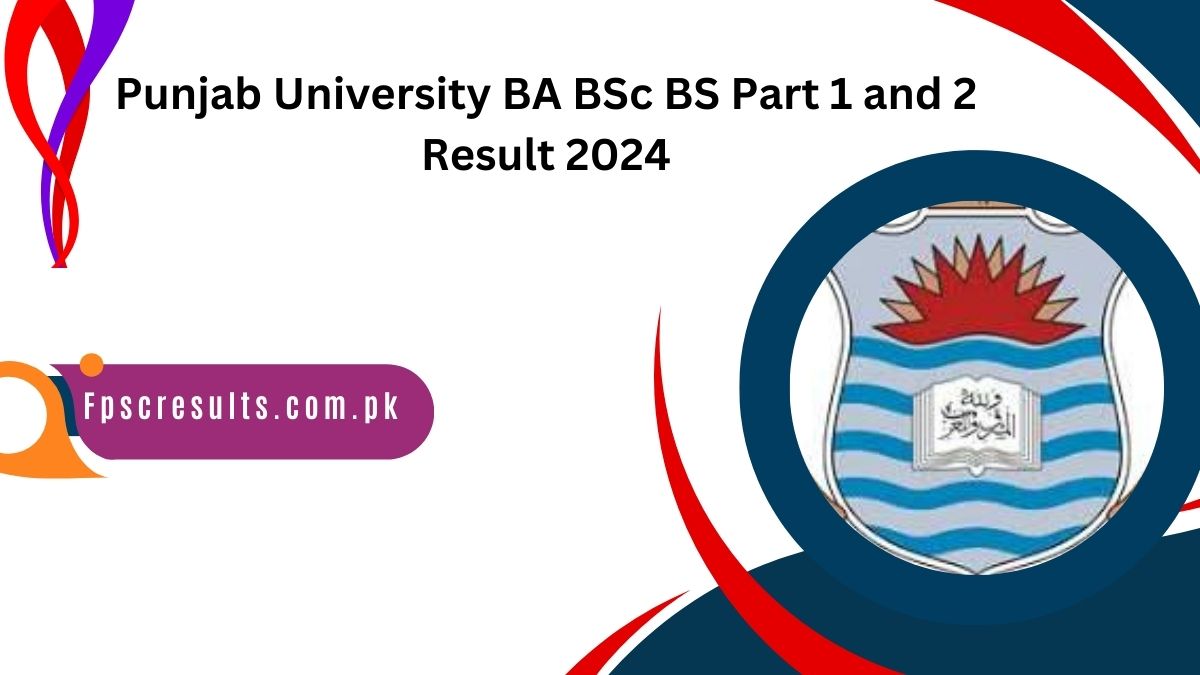 Punjab University BA BSc BS Part 1 and 2 Result 2024