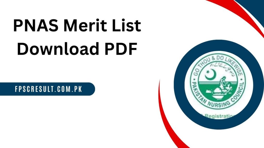 PNAS Merit List 2024 1st 2nd and 3rd | pnas.phf.gov.pk