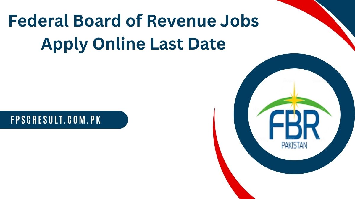 FBR Jobs 2024