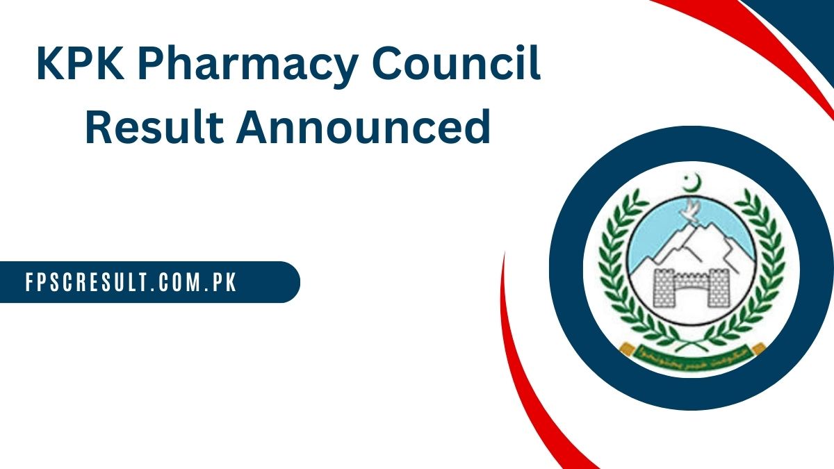 KPK Pharmacy Council Result 2024 Category B Announced