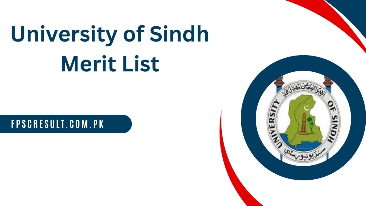 University of Sindh Merit List