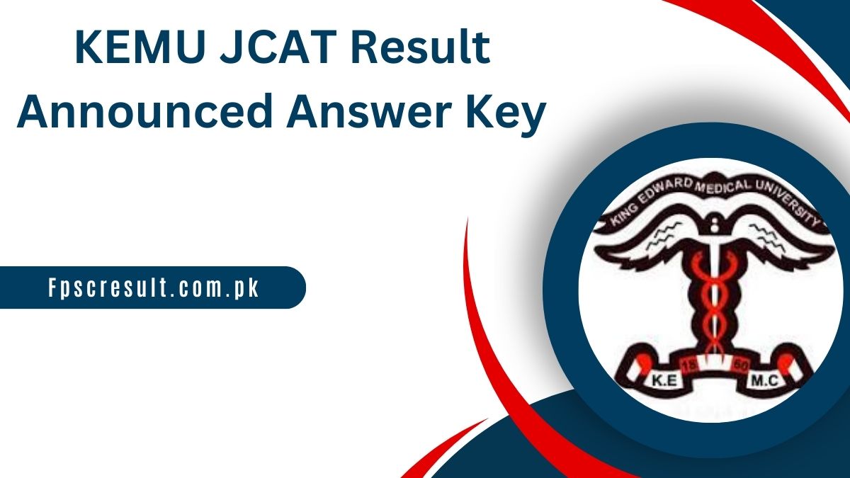 KEMU JCAT Result 2024