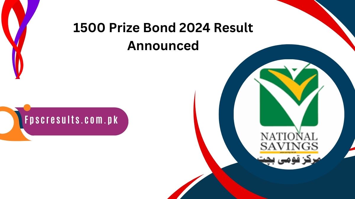 1500 Prize Bond 2024 Result Draw 99 On 15-08-2024 at Multan