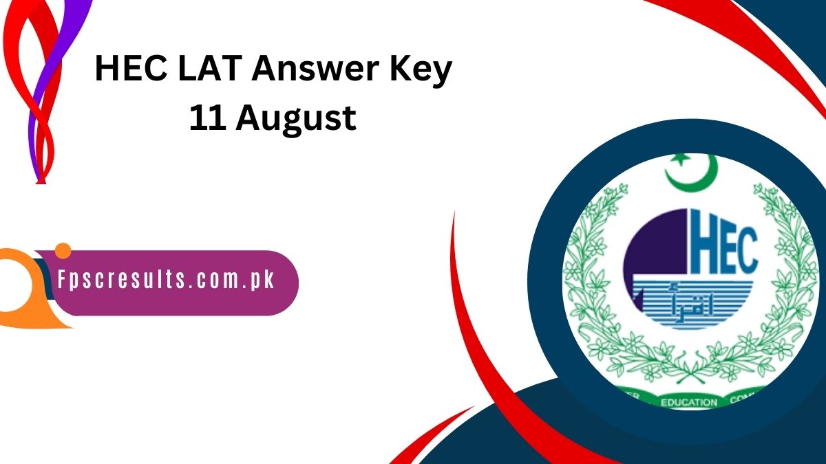 HEC LAT Answer Key 11 August 2024