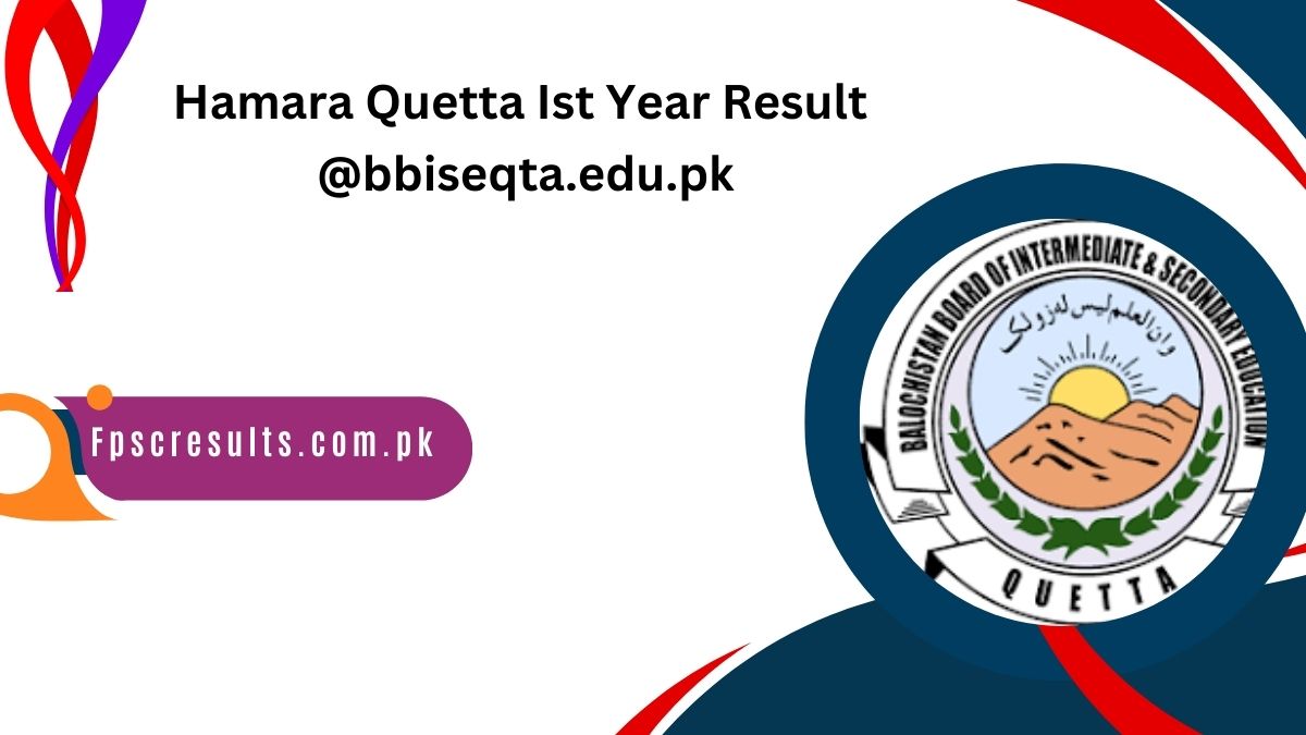 Hamara Quetta Ist Year Result 2024