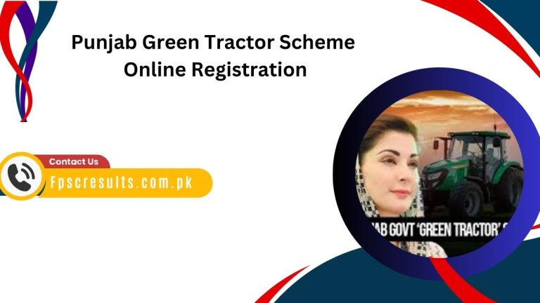 Punjab Green Tractor Scheme 2024