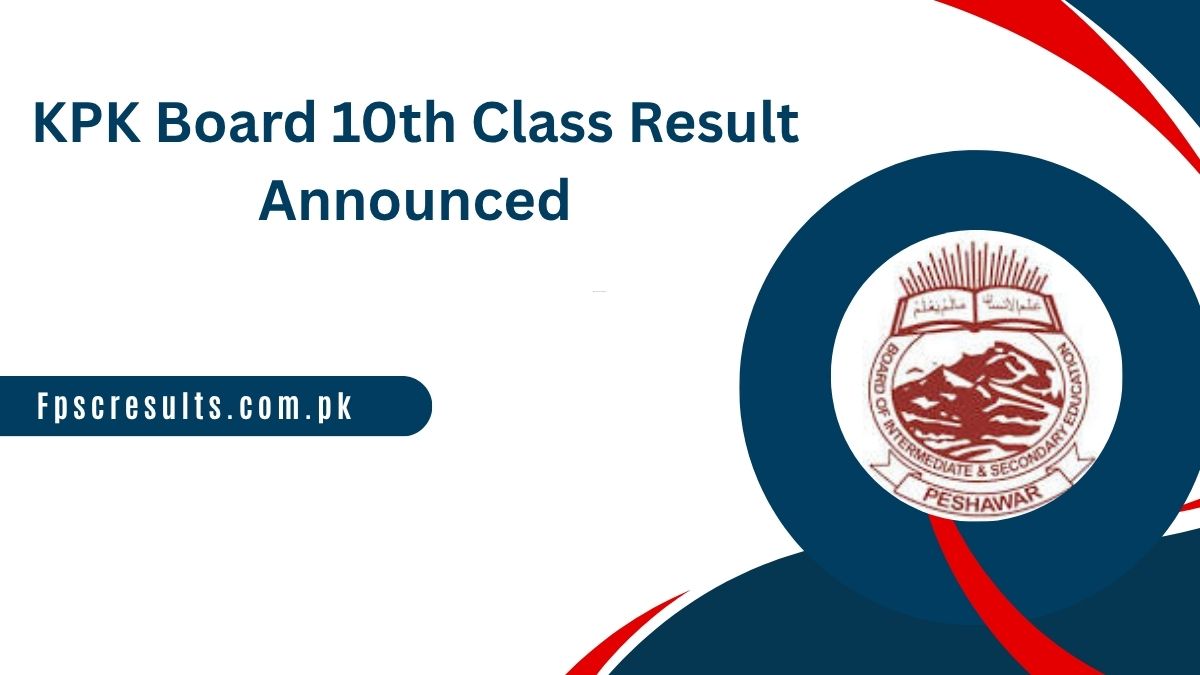 KPK Board 10th Class Result 2025